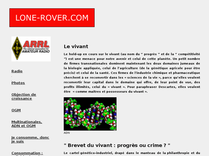 www.lone-rover.com