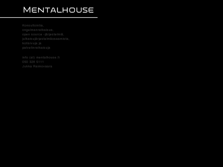 www.mentalhouse.fi