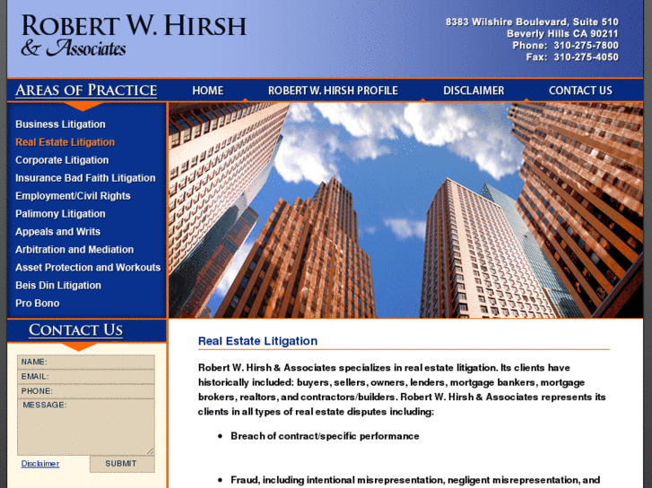 www.roberthirshlaw.com