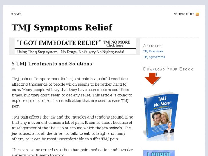 www.tmjsymptomsrelief.com