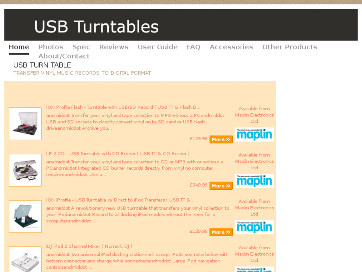 www.usb-turn-table.co.uk