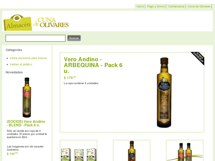 www.almacencunadeolivares.com