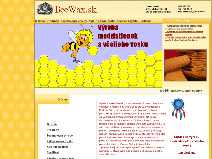 www.beewax.sk