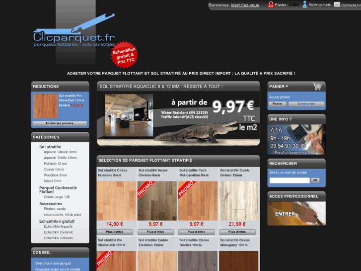 www.clicparquet.fr