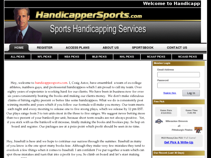 www.handicappersports.com