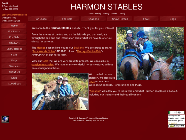 www.harmonstables.com