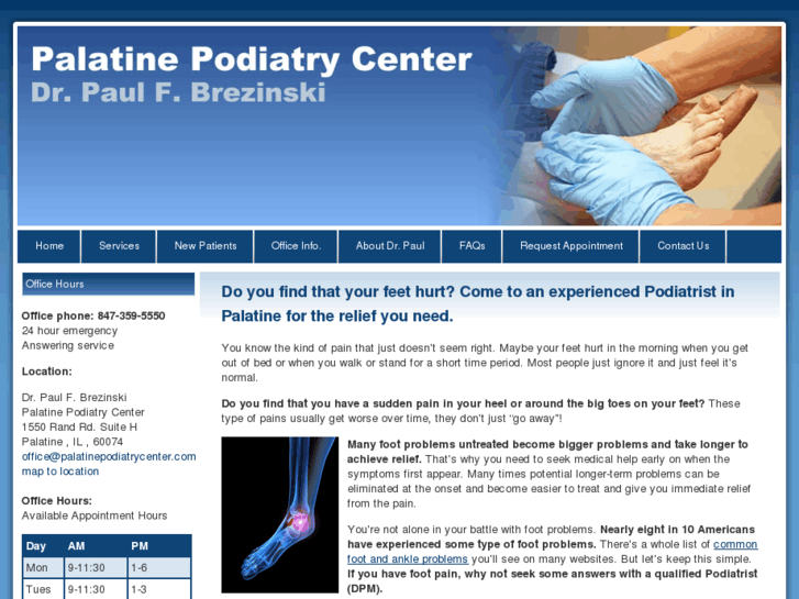 www.palatinepodiatrycenter.com