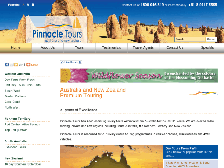 www.pinnacletours.com.au