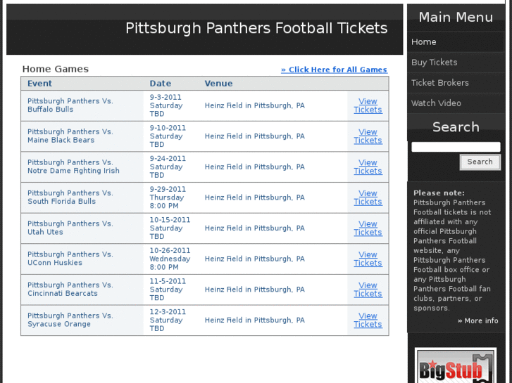 www.pittsburghpanthersfootballtickets.com