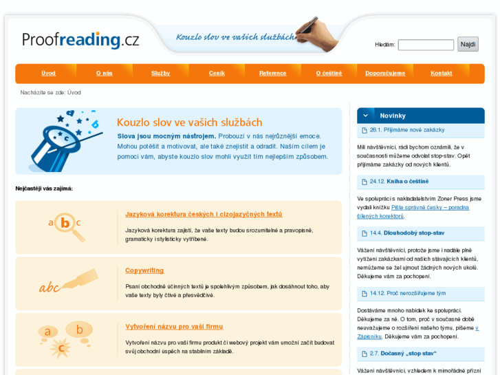 www.proofreading.cz