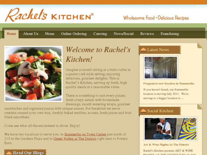 www.rachelskitchen.com