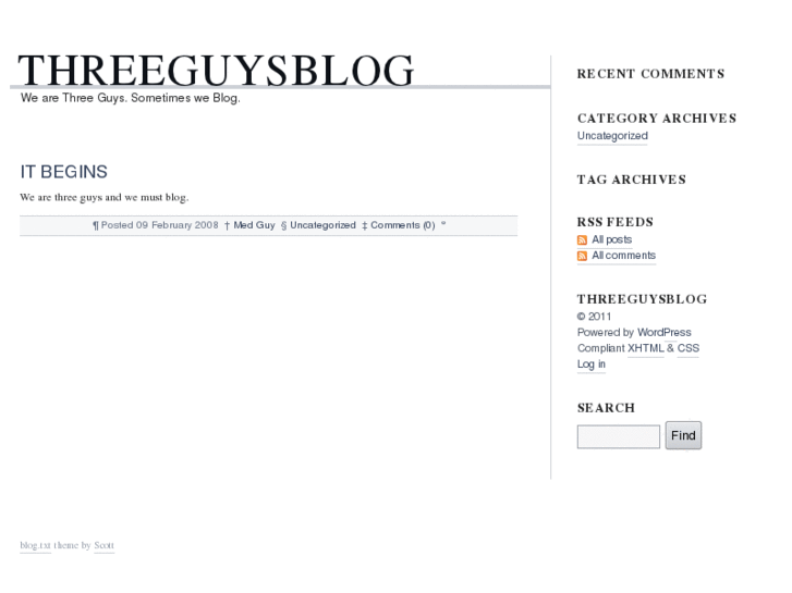 www.threeguysblog.com