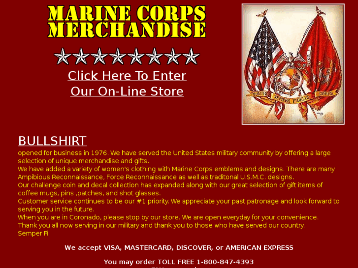 www.usmarinecorpsmerchandise.com