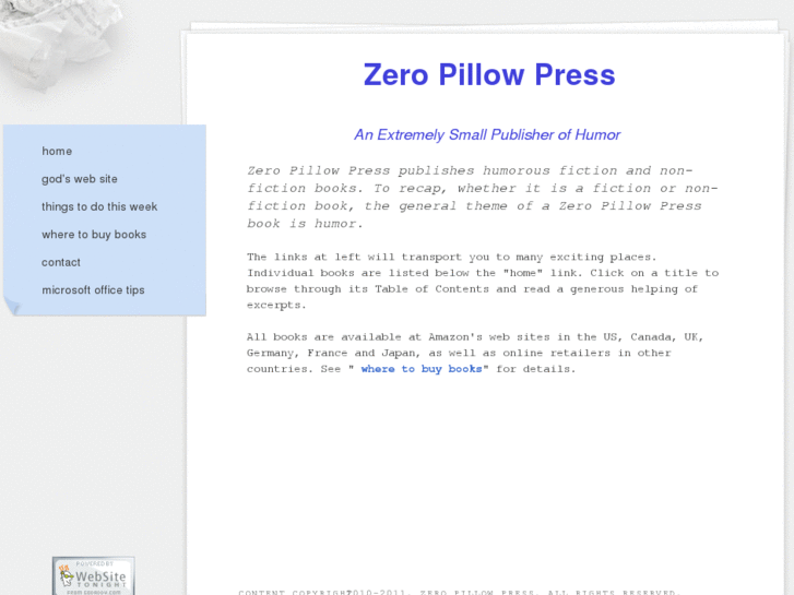 www.zeropillow.com