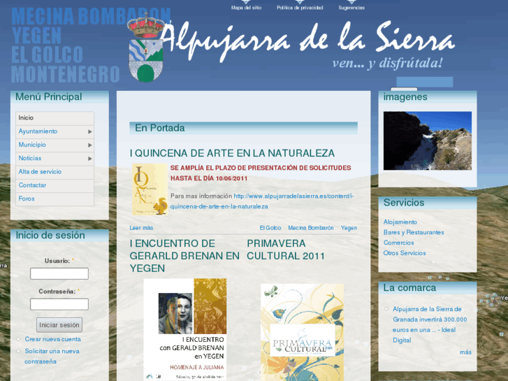 www.alpujarradelasierra.es