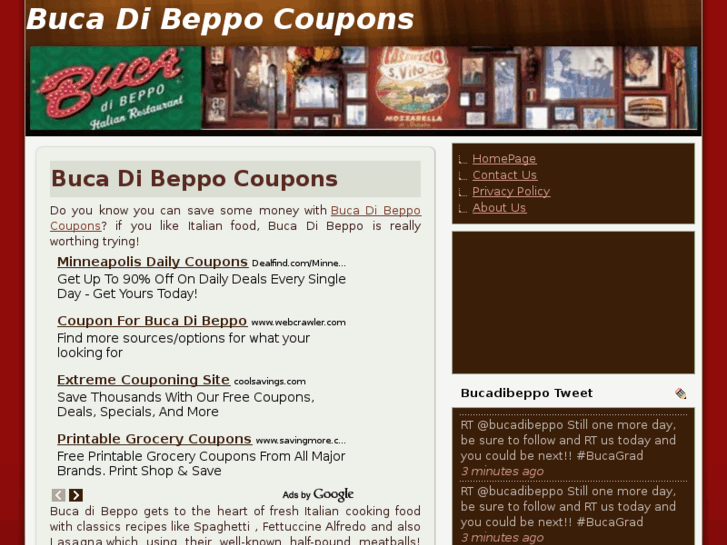 www.bucadibeppocoupons.com