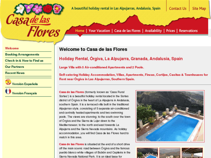 www.casadelasflores.net