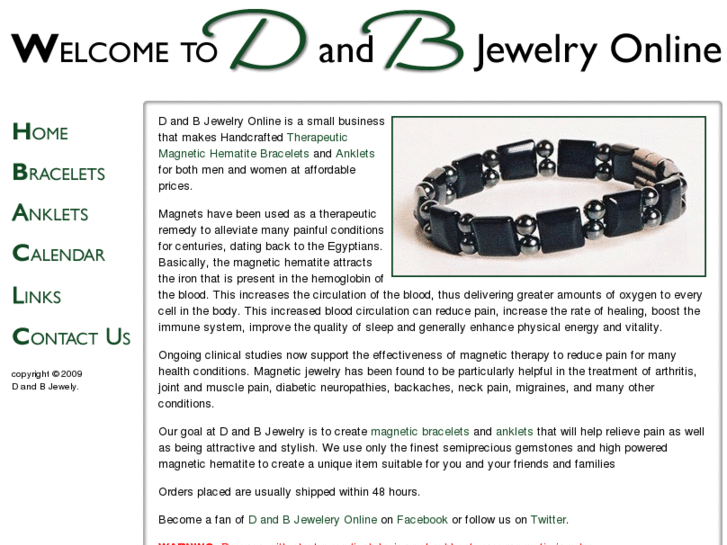 www.dandbjewelryonline.com