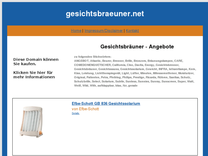 www.gesichtsbraeuner.net