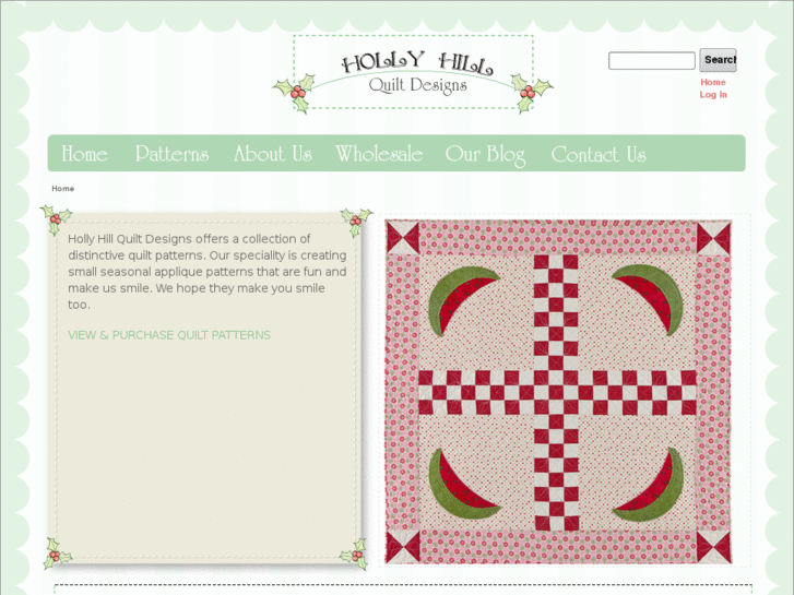 www.hollyhillquiltdesigns.com