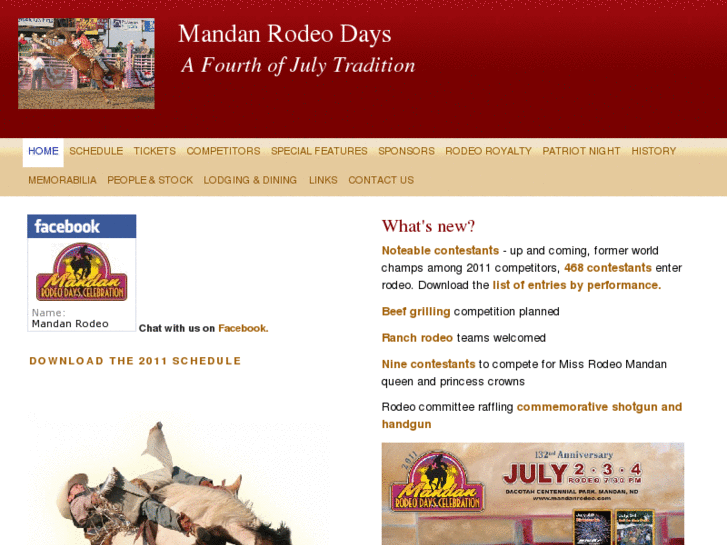 www.mandanrodeo.com