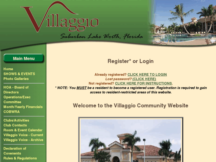 www.myvillaggiohoa.com