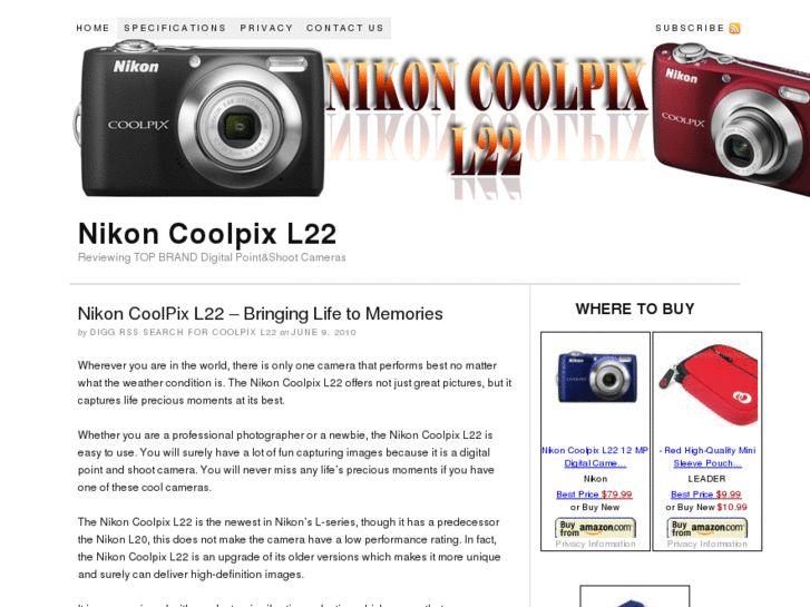 www.nikoncoolpixl22.com