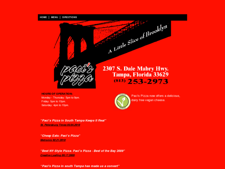 www.pacispizza.com