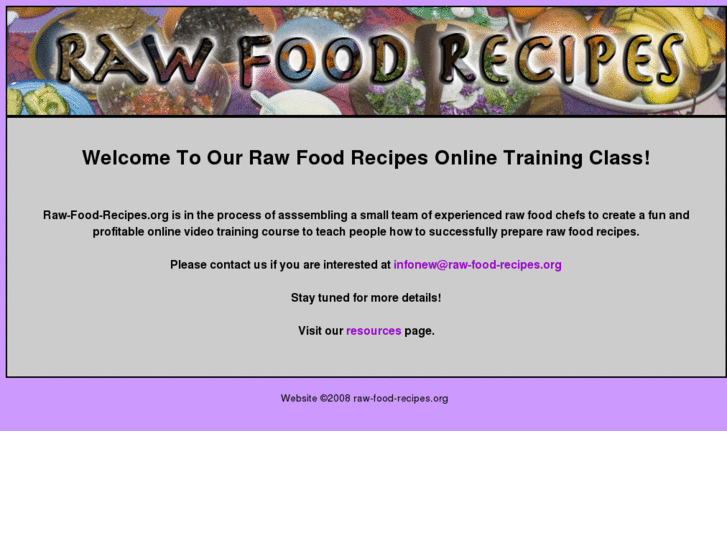 www.raw-food-recipe.org