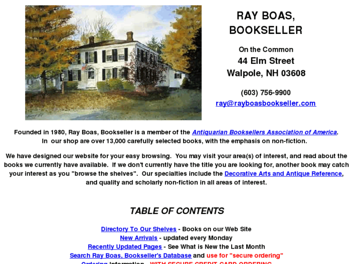 www.rayboasbookseller.com