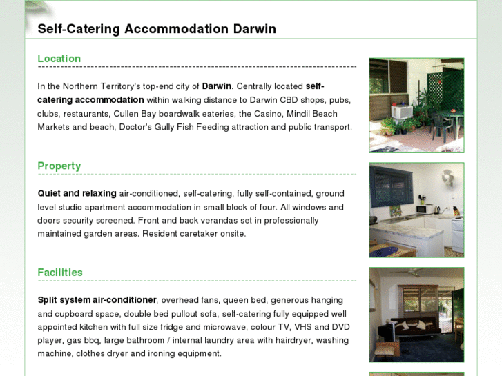 www.selfcateringdarwin.com
