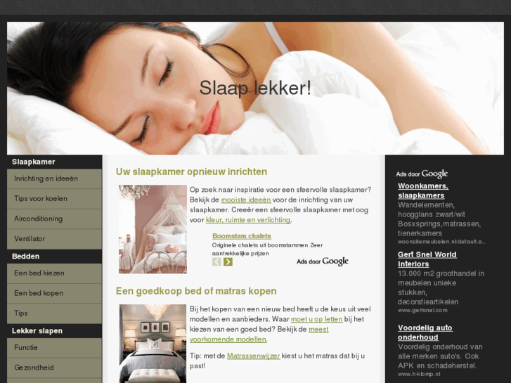 www.slaaplekker.net