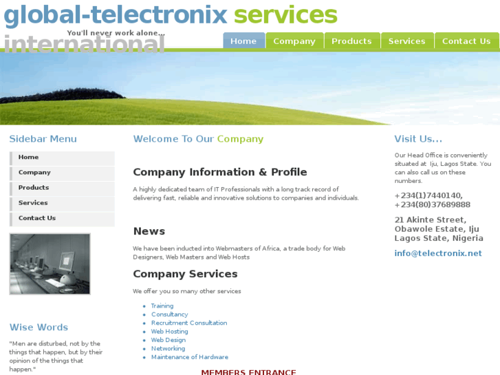 www.telectronix.net