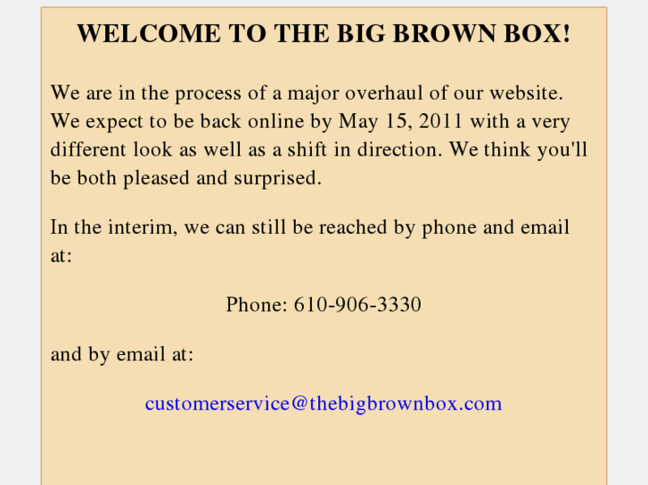 www.thebigbrownbox.com