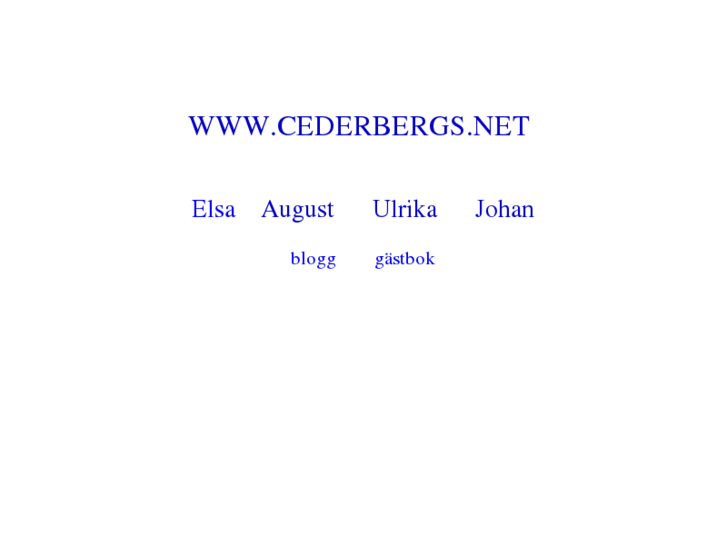 www.cederbergs.net