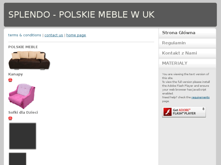 www.polskiemeblewangli.com