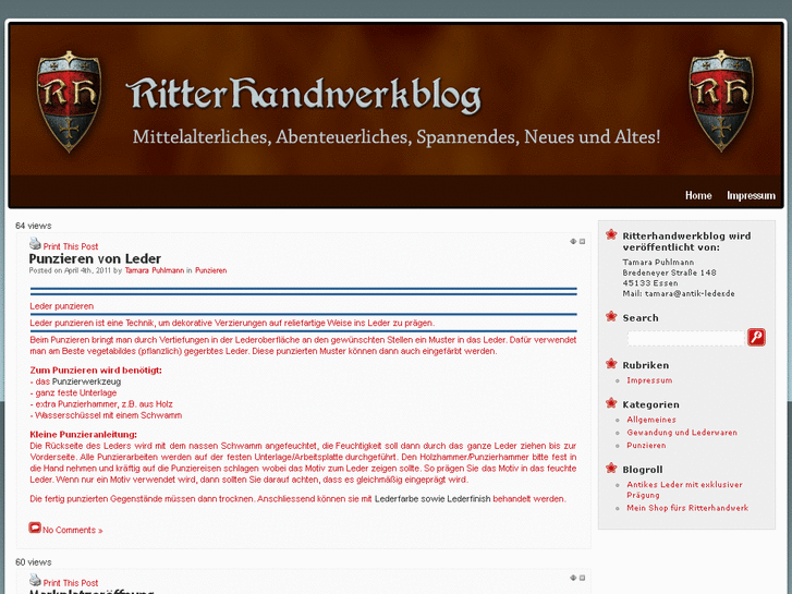 www.ritterhandwerkblog.de