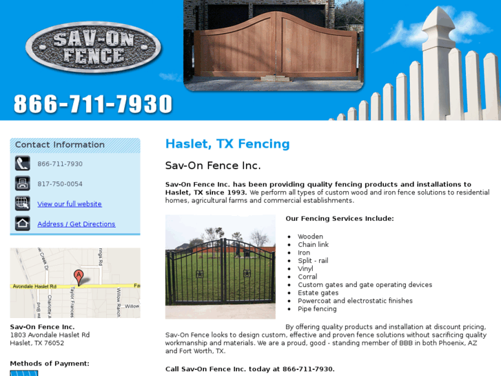 www.sav-onfencetx.com