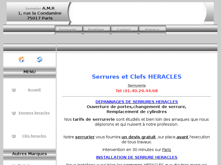 www.serrurier-serrurerie-heracles.com