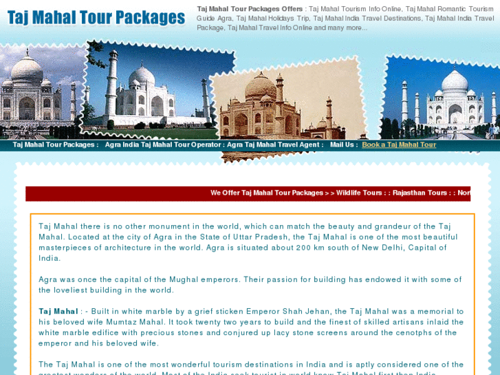 www.tajmahaltourpackages.com