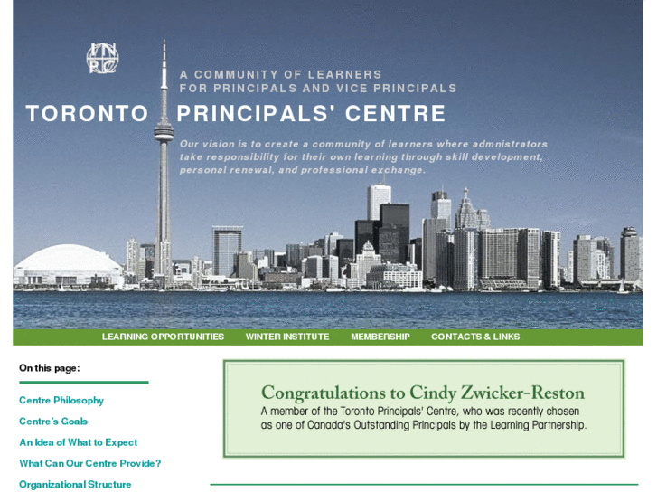 www.torontoprincipalscentre.com