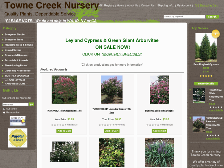 www.townecreeknursery.com