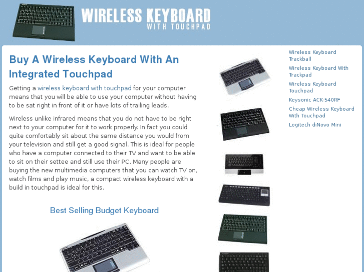 www.wirelesskeyboardwithtouchpad.co.uk