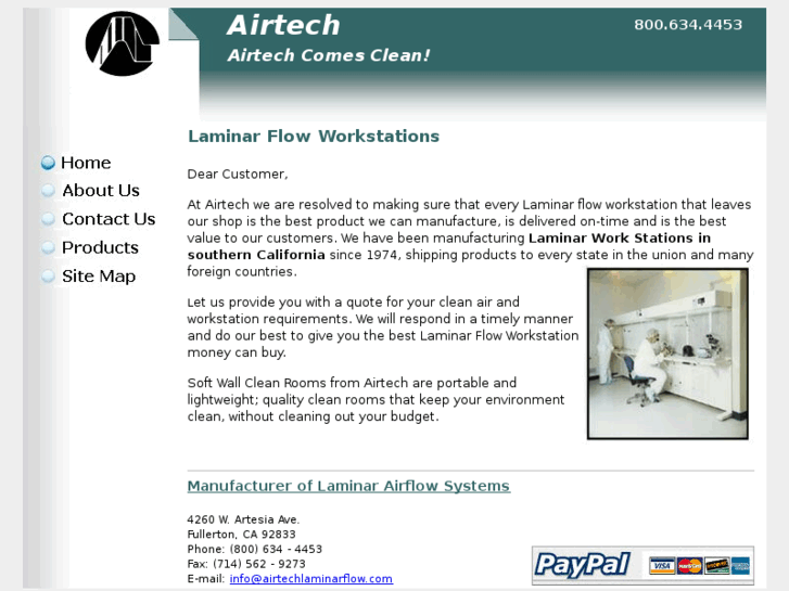 www.airtechlaminarflow.com