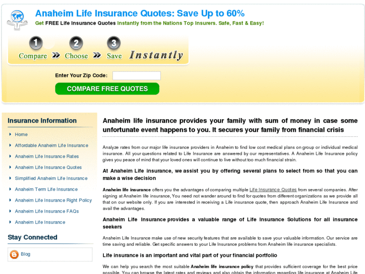 www.anaheim-life-insurance.info