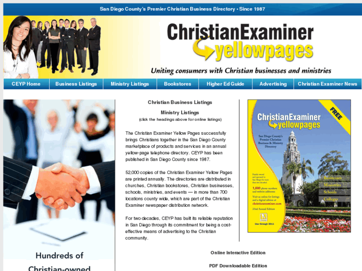 www.christianexamineryellowpages.com