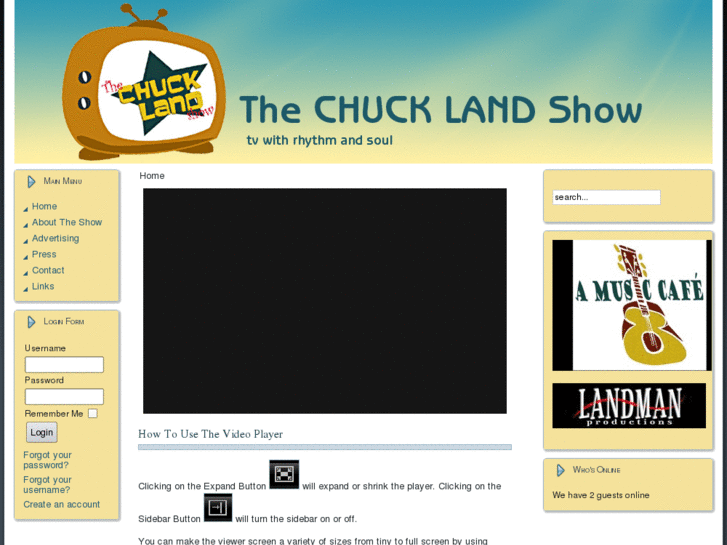 www.chucklandshow.com