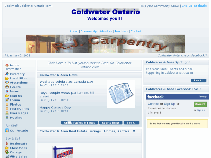 www.coldwaterontario.com