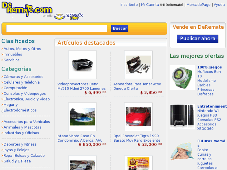 www.deremate.com.mx