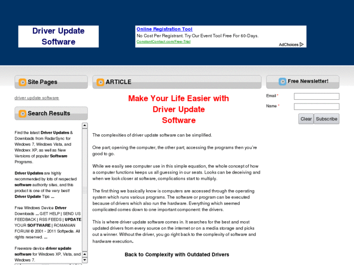 www.driverupdatesoftware.org